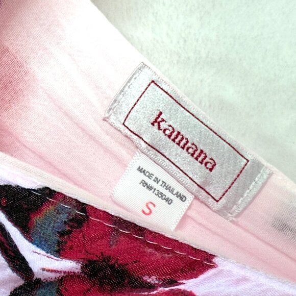 Kamana Butterfly A Line Handkerchief Hem Flowy Lined Midi Dress Womens S Pink - Picture 2 of 7